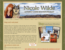Tablet Screenshot of nicolewilde.com